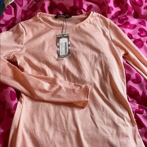 ✨NWT✨ pink glittery dress frm boohoo